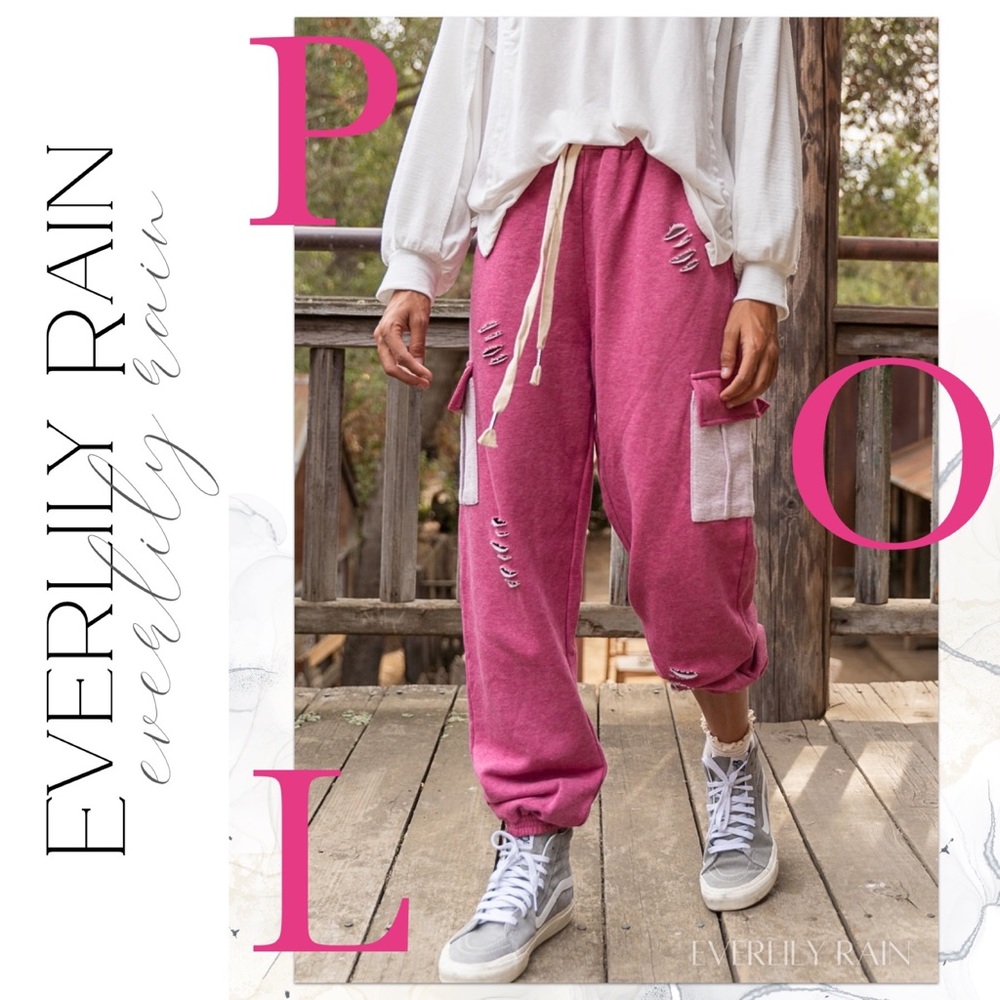 POL Cargo Jogger Pants - Picture 2 of 15